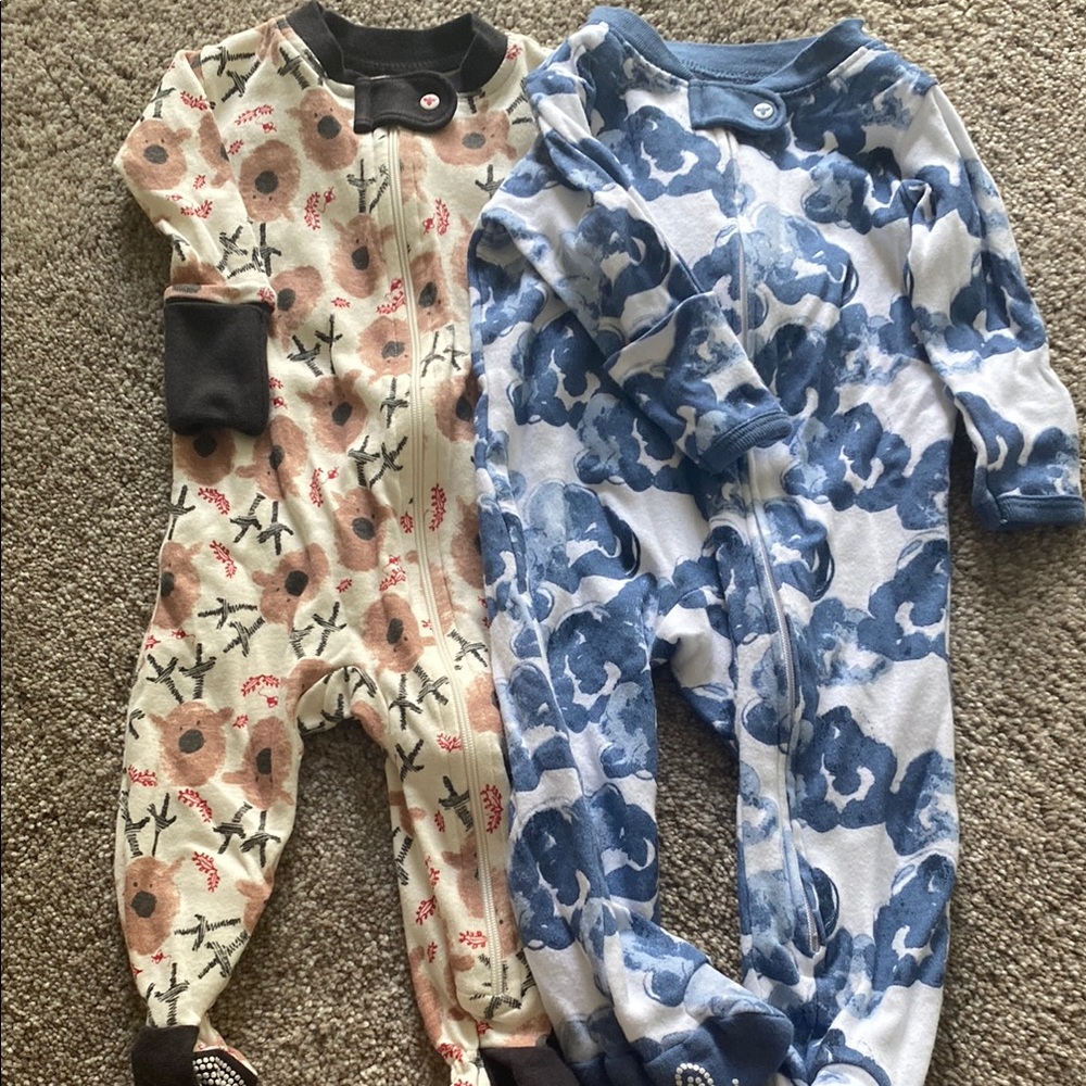Set of 2 Burts Bees Onesies